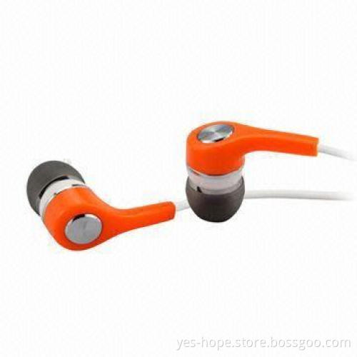 Retractable Earphones with 3.5mm Stereo Plug and 2 x 10mm Mylar Speaker